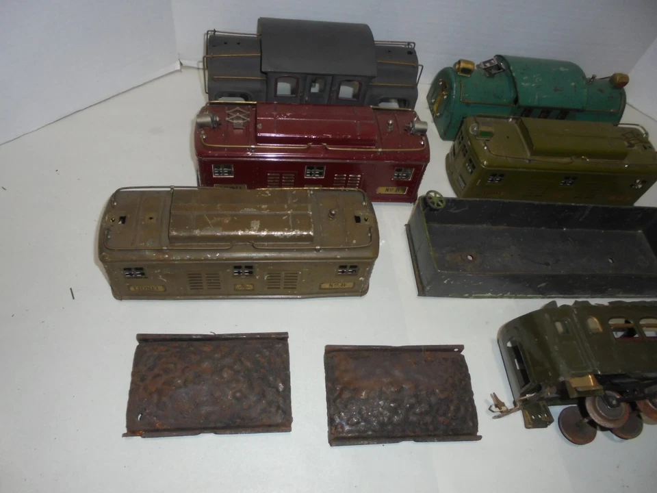 LIONEL NORMALSPUR ENGINE SHELLS VINTAGE TINPLATE - Bild 4 von 4