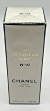 Vintage Chanel No. 19, 1.7oz, 50ml Eau De Toilette Spray, Sealed Box, Paris, NY