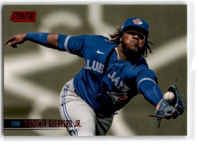 2021 Stadium Club Red Foil Vladimir Guerrero Jr. Toronto Blue Jays #172