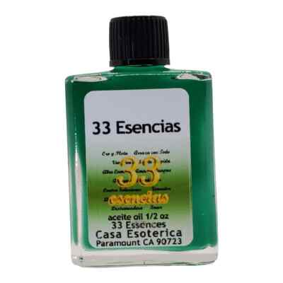 3X -  33 Essences Oil - Ultimate Spiritual Power - Protection, Healing & Success