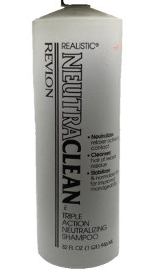VTG Revlon Realistic Neutra Clean Shampoo 32oz *RARE | eBay