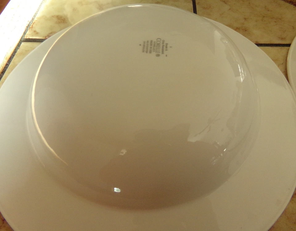 4 cuencos de pasta de cena con borde individual verde esmeralda de colores preciosos Corelle Foto 4 de 4