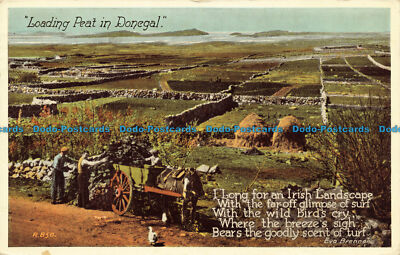 R660624 Ladetorf in Donegal. Valentine. Carbo Farbe. 1939