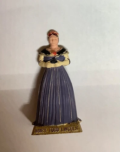 ORIGINAL Louis Marx 60mm Painted Plastic MARY TODD LINCOLN Inaugural