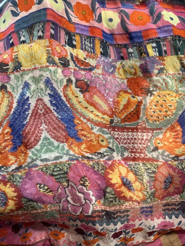 Camilla Franks Tassel Me Chiapas Dress Overlay Floral Embellished Silk Size 3 - Picture 18 of 18