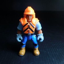 Character figurine construction site vintage toy child collection N6306