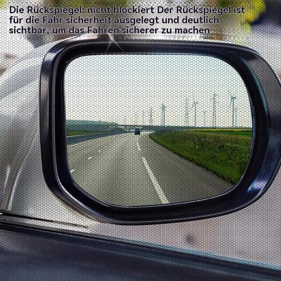 Universal 4x Sonnenschutz Auto UV Reflekor Schutz für Seitenfenster Autofenster - Bild 3 von 4