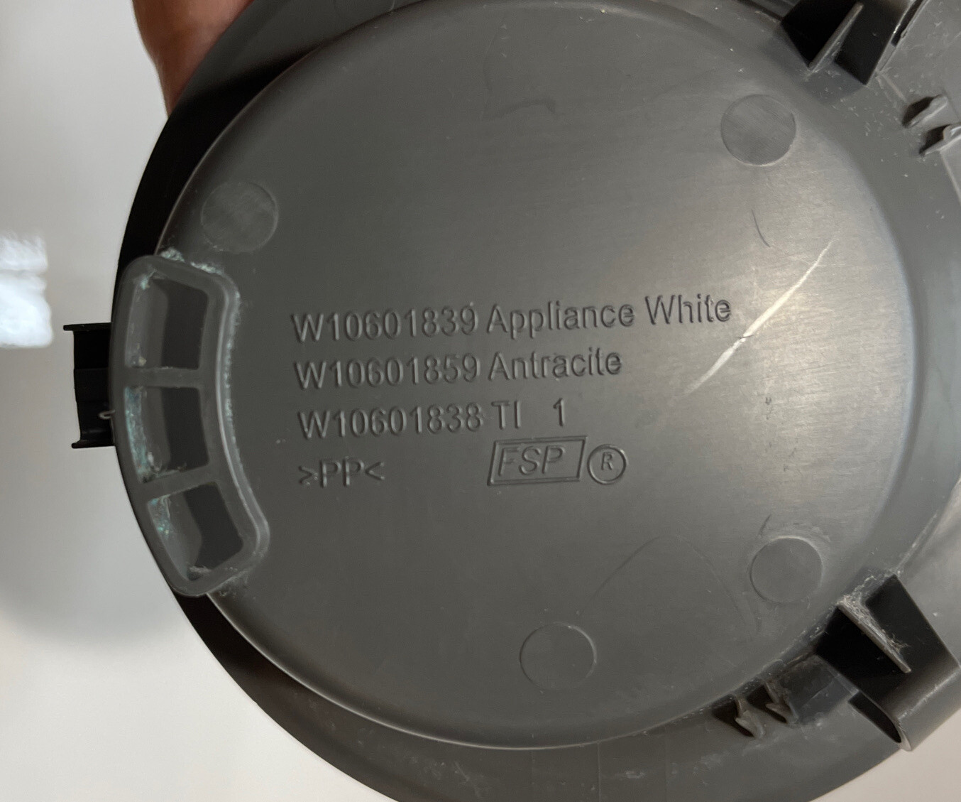 W10601859 W11234070 OEM Kenmore Washer Bleach Dispenser Gray eBay