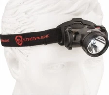 Streamlight White LED Bulb, 50 Lumens, Hands-free Flashlight Black Plastic