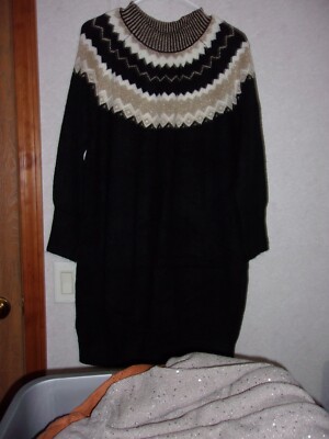 ann taylor black sweater dress Ann Taylor LOFT Petites Cowlneck Sweater