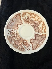 fairwinds permanent colors saucers, (Staffordshire, England)