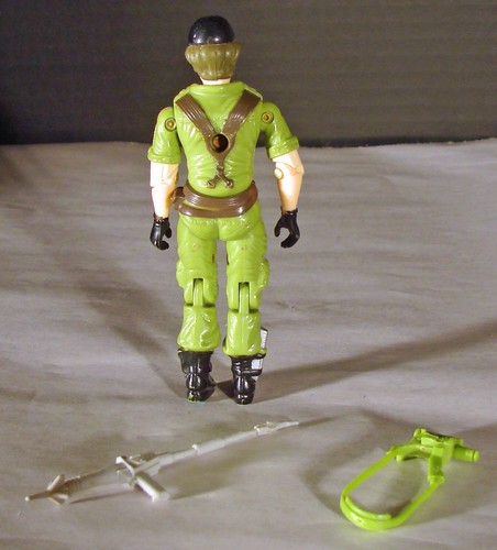1985 GI Joe Lady Jaye 3 3/4" Version 1 w/card - Picture 2 of 4