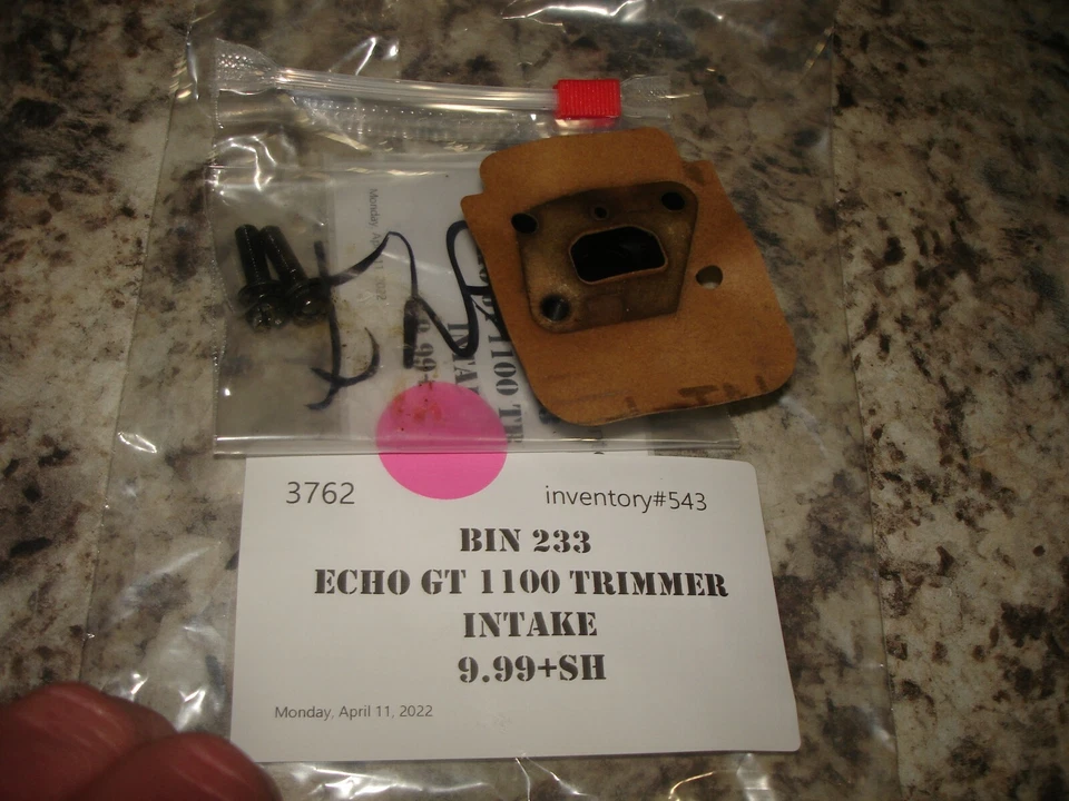 Echo gt-1100  gt1100   intake      trimmer part bin 233  - Image 2 of 2