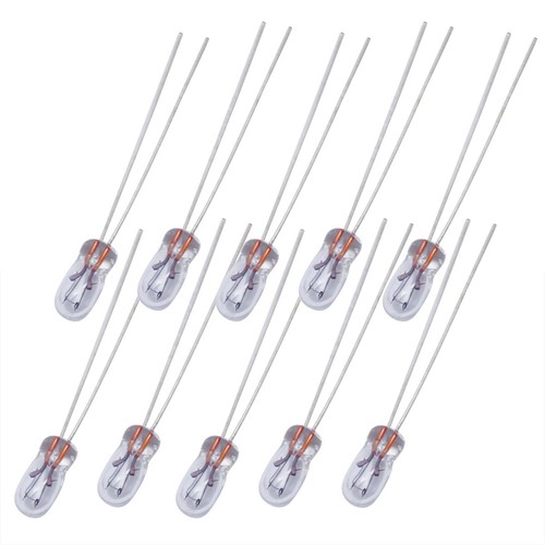 20pcs Miniature 3mm 6V 12V 24V Lamp Light Bulb Edison Incandescent Filament Rice - Afbeelding 1 van 11