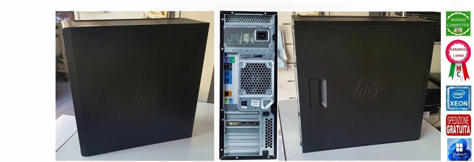 COMPUTER HP Z440 CPU INTEL XEON E5_2660 V4 SSD WINDOWS 11 - Immagine 2 di 2