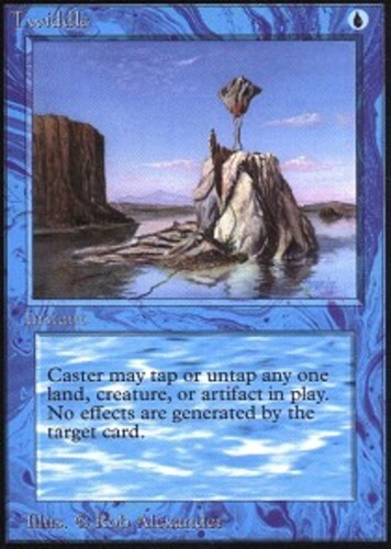 MTG magic cards 1x Twiddle Alpha Moderate Play, English