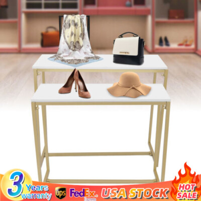 Commercial Shoes Display Stand Rack Metal Shelf Retail Stores Handbags Display