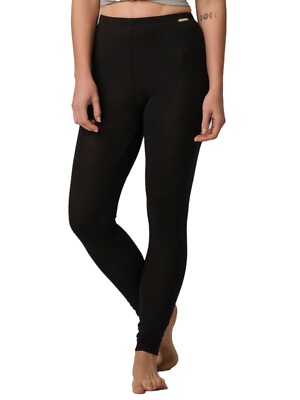 Comazo 10550276401 Damen Leggings mit Baumwolle in Grau oder Schwarz