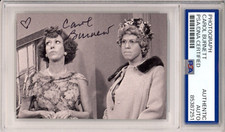 CAROL BURNETT SIGNED FUNNY SHOW PICTURE PHOTOGRAPH PSA DNA COA AUTOGRAPHED PHOTO