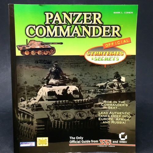 Panzer Commander WW2 Tank Simulator PC CD-ROM Strategic Simulations Inc. 1998 - Picture 4 of 7