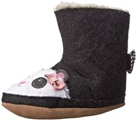 Robeez Panda Crib Shoe Infant Black White 0 6 Months M Us Robeez Panda Crib Shoe Infant Black White 0 6 Months M Us