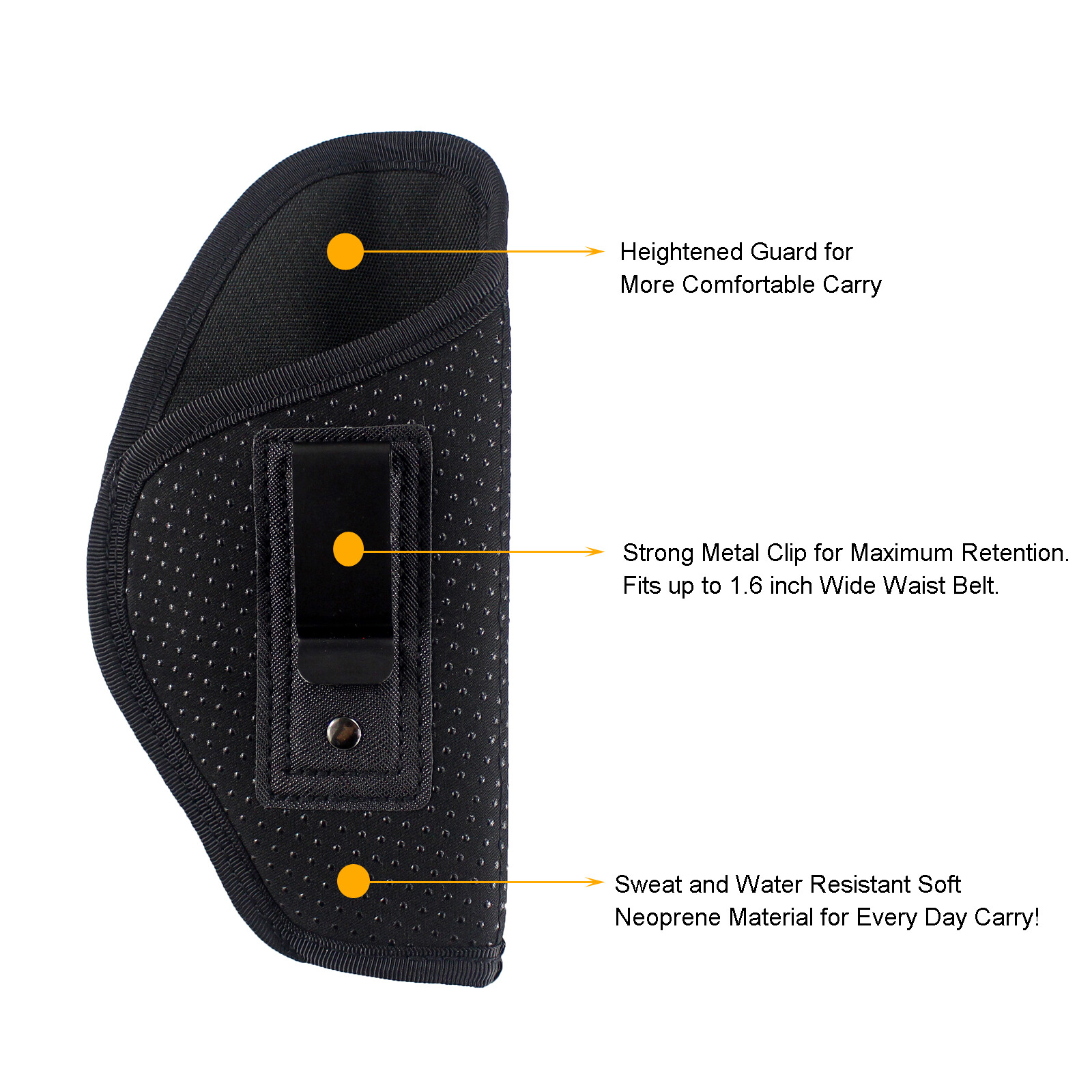 Tactical IWB Neoprene Pistol Waist Gun Holster for Concealed Carry【Choose Model】