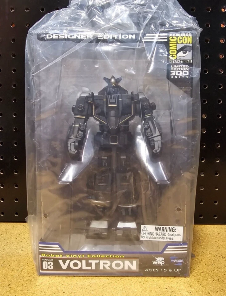 Vehículo Voltron Edición Diseñador Vinilo 9" Alto - Nuevo Todavía en Embalaje LTD 300 Foto 2 de 4