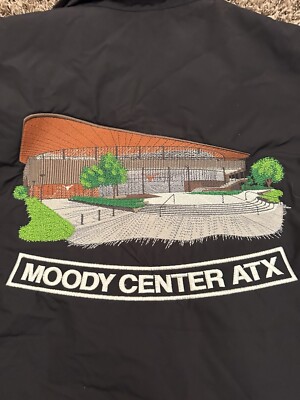 Port Authority Moody Center ATX Jacket Longhorns Black Full Zip Mens Size M