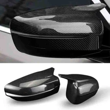 For BMW G20 G21 330i M340i 3-Series 2019-2021 Carbon Fiber ABS Mirror Cover Caps