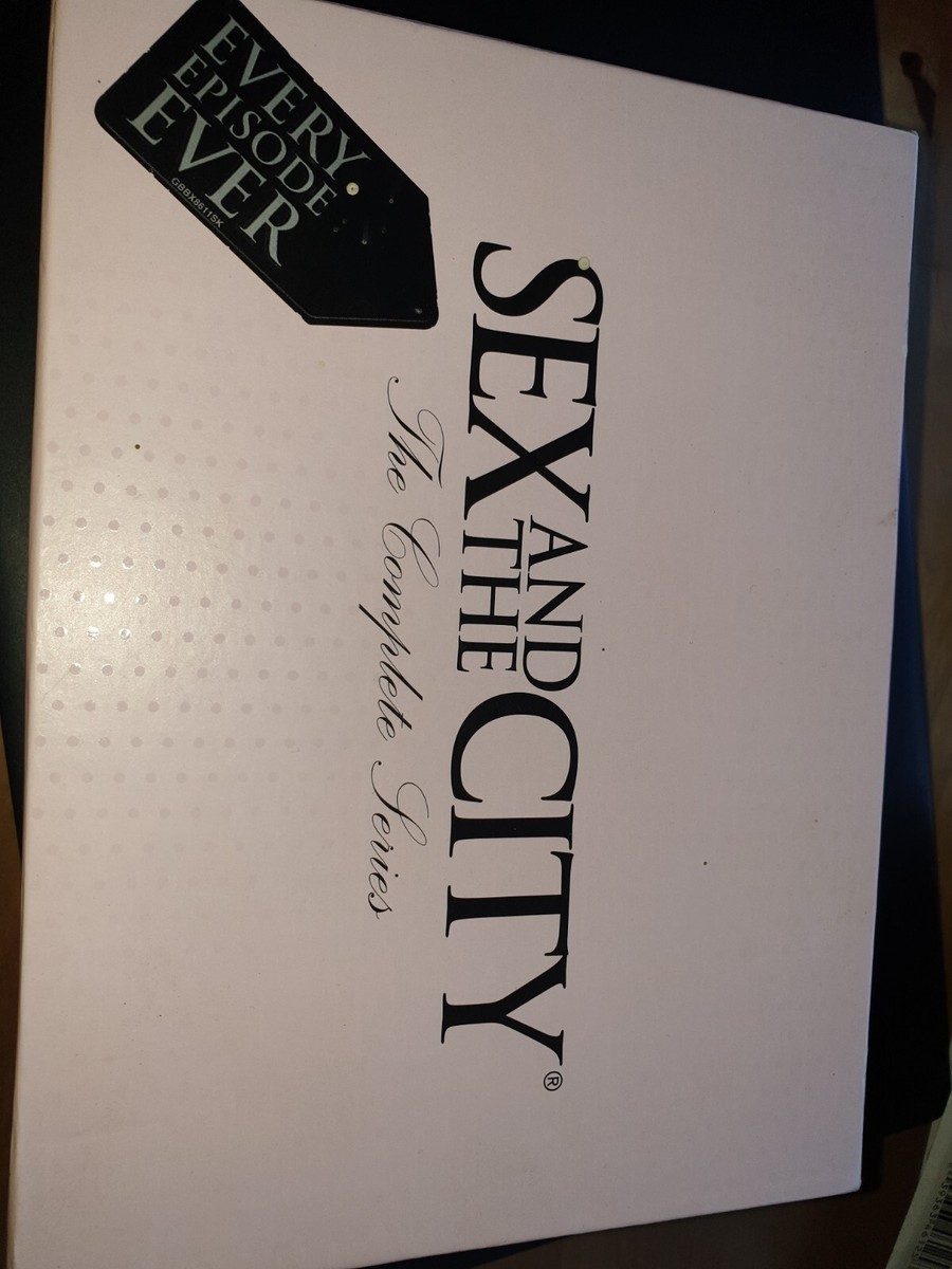 Sex and the City Complete Series DVD In Shoe Box Edition 1-6 Fast