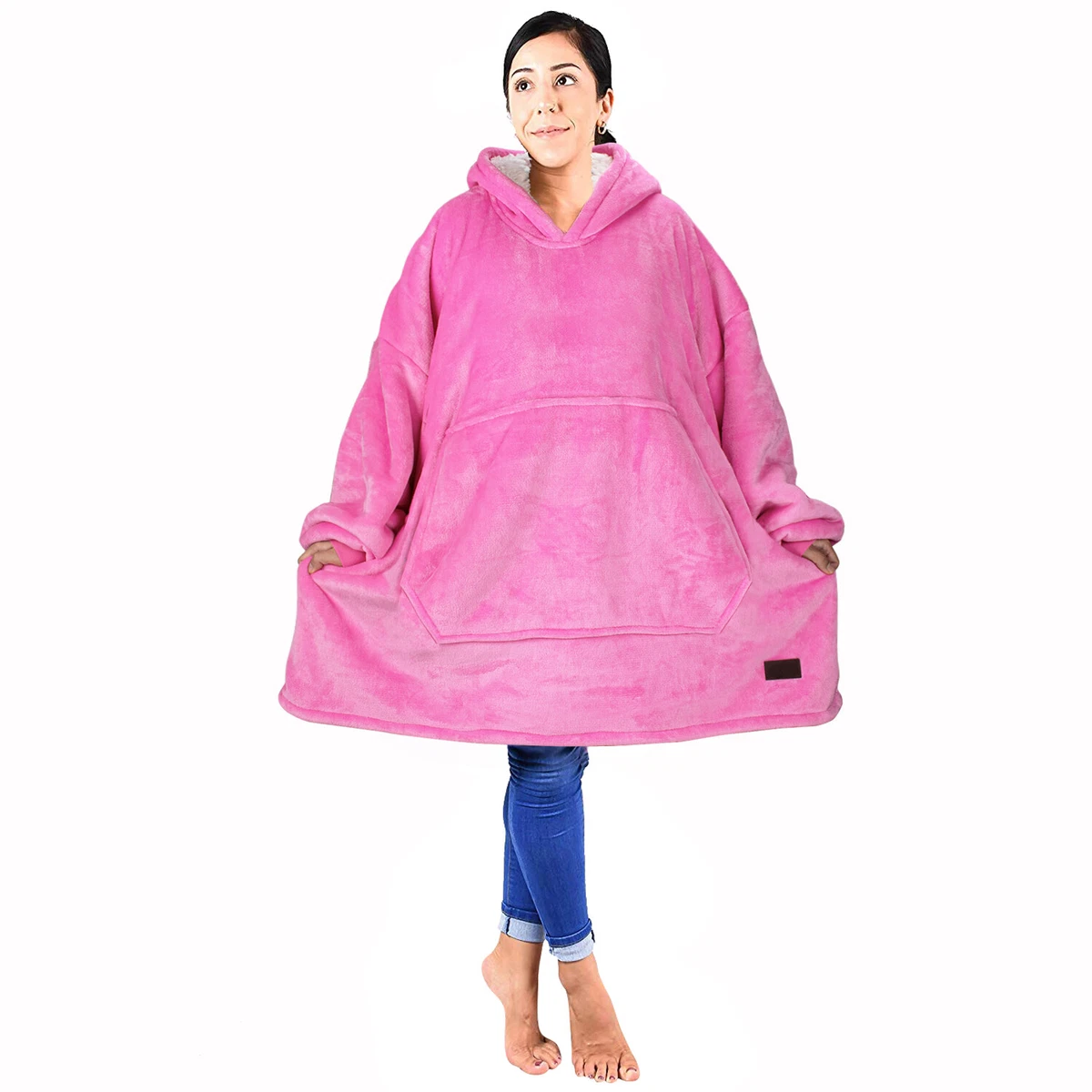 Blanket with hood and arms hot sale