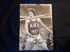 ULRIKE MEYFARTH original signiert Autogramm Foto Hochsprung Olympia 2x Gold