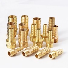 1/8" to 2" BSP Brass Female / Male Thread Fitting Barb Hose Tail End Connector