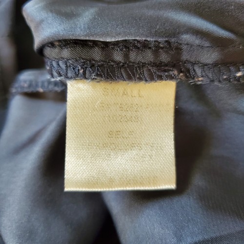 Comme Toi Women's Blue Gray Blouse With Neck Bow Size S - Picture 6 of 7