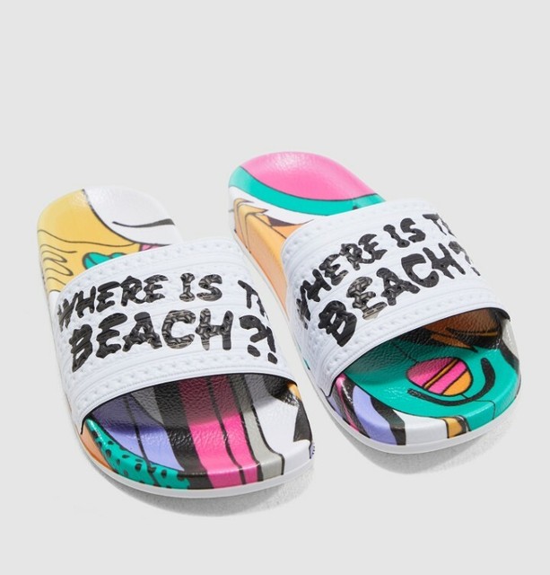 adidas adilette where is the beach