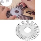 <!--F#f_0-->8.4cm Steel Round Wire Gauge 0-36 Standard Measuring Gauge Diameter Tool<!--F/-->