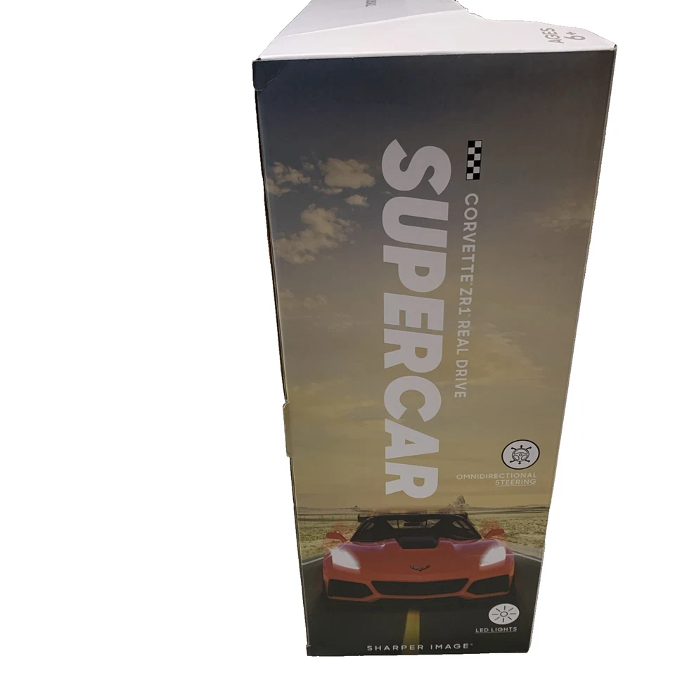 Sharper Image RC Corvette ZR1, 2.4 GHZ Remote Control with Gravity Sensor - Image 4 of 4