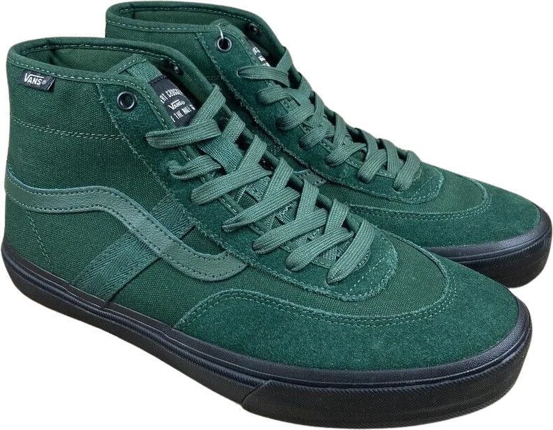 Vans Gilbert Crockett Pro Shoes Men 7 / Women\'s 8.5 US Hunter Green High Top VANS Crockett High Green for Sale | Authenticity Guaranteed  main image 3