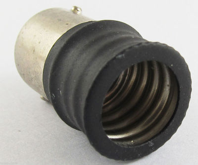 BA15S To European E14 Candelabra Base Socket LED Light Bulb Lamp Adapter Holder