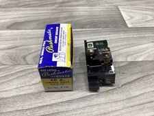BULLDOG PUSHMATIC P140 CIRCUIT BREAKER 40A 120V 1-POLE 40 AMP #12F274*CO