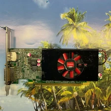 LOT OF 2 AMD Radeon GDDR3 109C55257 1GB PCI-Express Graphics Card C552 H/PROFILE