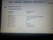 HP ProBook 650 G3  i7-7600U, 16GB 480gb 
