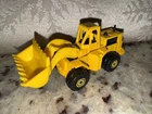 1979 Vintage Mattel Hot Wheels Workhorses CAT Front End Loader Yellow Malaysia