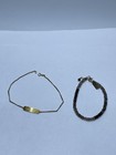 Gold Filled & Crystal bracelet Bundle 2pcs 6.3g — photo 1