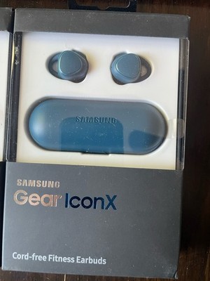Samsung Gear Icon X 2018 SM-R140 True Wireless Bluetooth Earbuds Blue
