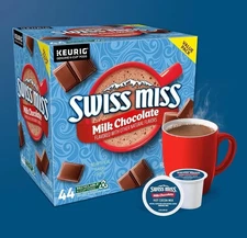 Swiss Miss • Milk Chocolate Hot Cocoa - Single-Serve  K-Cup Pods • 44 Count