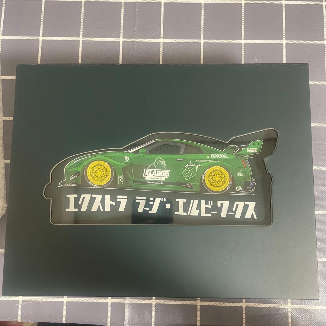 ミニカー MINI GT R35 LBWK XLARGE Mini GT R35 LBWK x Xlarge Minicar 1/64 Scale MEGURO Exclusive