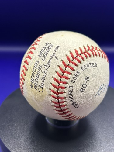 BURLEIGH GRIMES SIGNED AUTOGRAPHED ML BASEBALL! HOF! - Picture 7 of 7