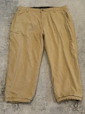Gerry Tech Pants Mens 38x30 (38x24) Tan Outdoor Hiking Active Gorpcore Lined