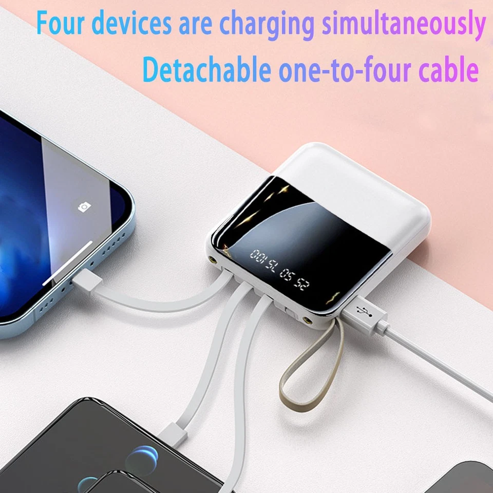 20000mAh Ultra-large Capacity Fast-Charging Portable Power Bank For All Phone - Image 2 of 4